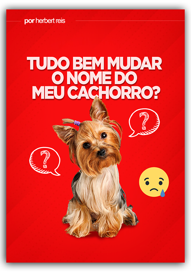 Tudo bem mudar o Nome do meu cachorro?