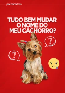 Tudo bem mudar o Nome do meu cachorro?